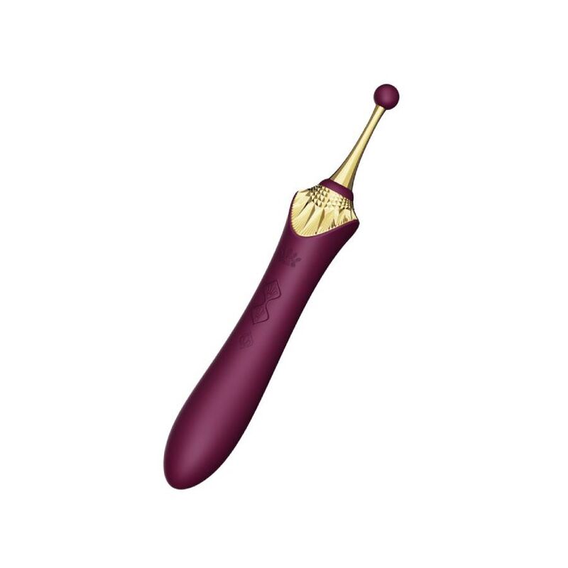 ZALO - BESS 2 CLITORAL MASSAGER PURPLE - Sensualia