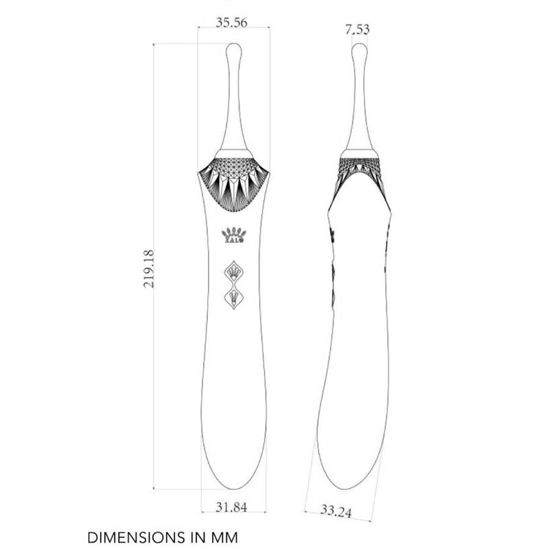 ZALO - BESS 2 CLITORAL MASSAGER PURPLE - Sensualia