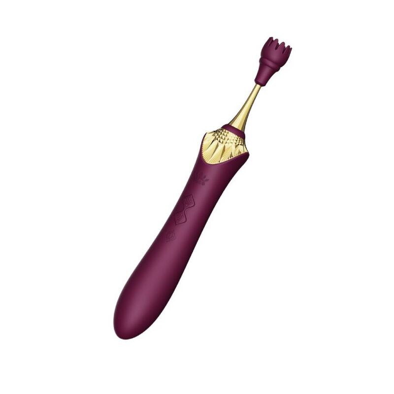 ZALO - BESS 2 CLITORAL MASSAGER PURPLE - Sensualia