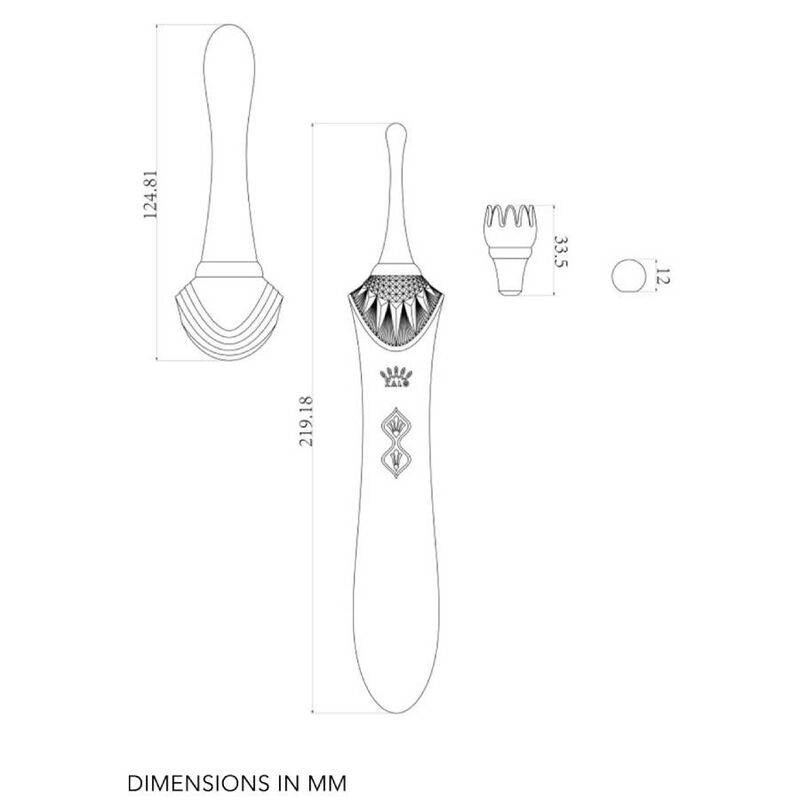 ZALO - BESS 2 CLITORAL MASSAGER PURPLE - Sensualia