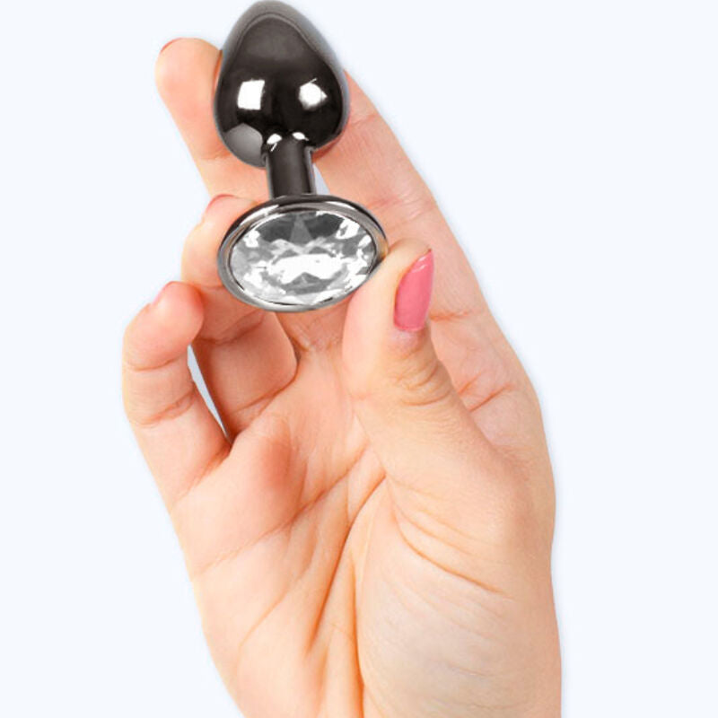 SECRETPLAY - PLUG ANAL EN GUNMETAL PETITE TAILLE 7 CM - Sensualia