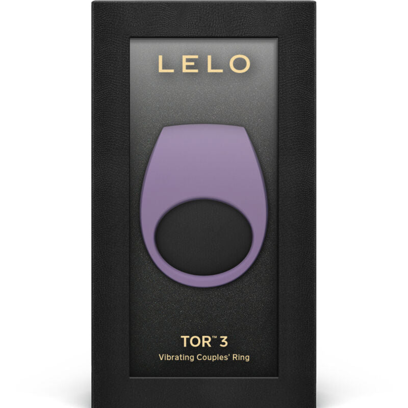 LELO - TOR 3 ANILLO VIBRADOR NEGRO - Sensualia
