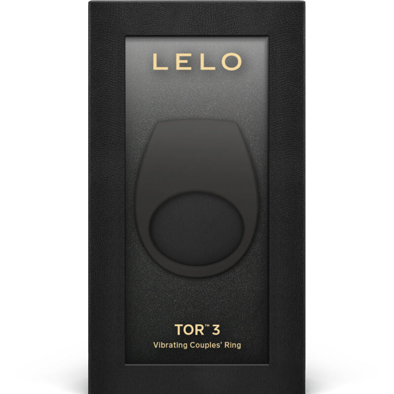 LELO - TOR 3 ANILLO VIBRADOR NEGRO - Sensualia
