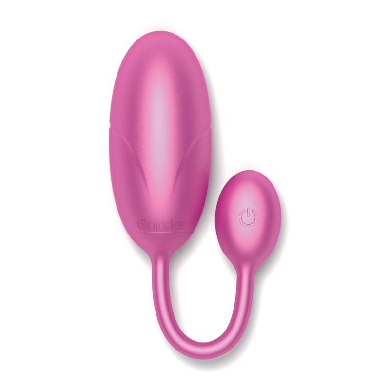 ONINDER - OEUF VIBRANT TOKYO ROSE 7,5 X 3,2 CM APPLICATION GRATUITE - Sensualia
