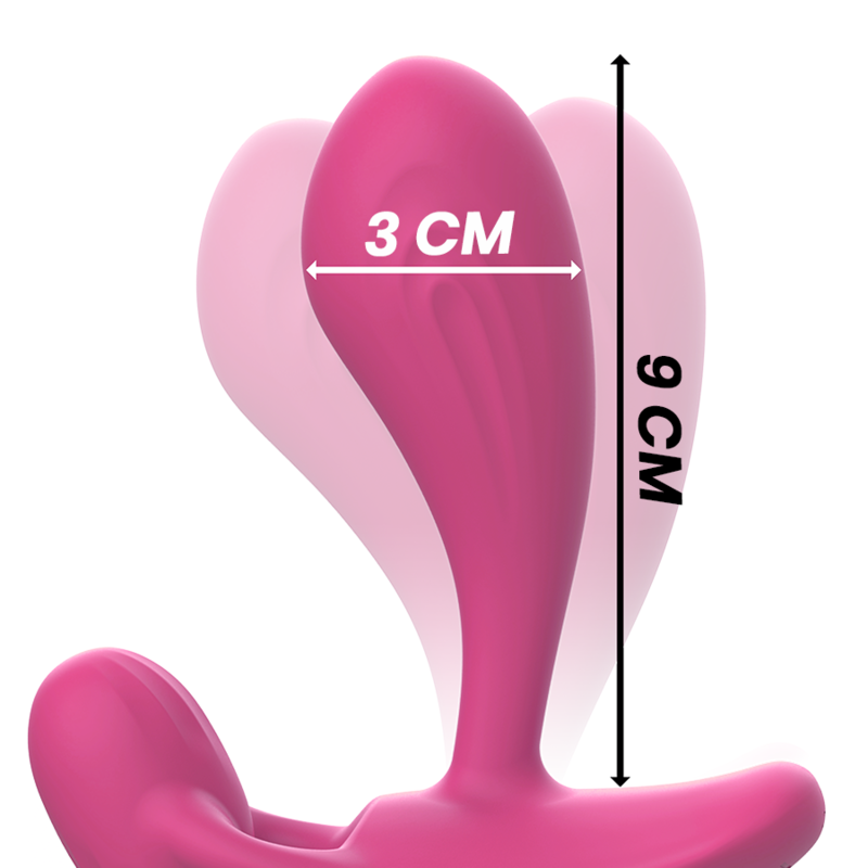 INTENSE - TÉLÉCOMMANDE ANAL SHELLY PLUG ROSE - Sensualia