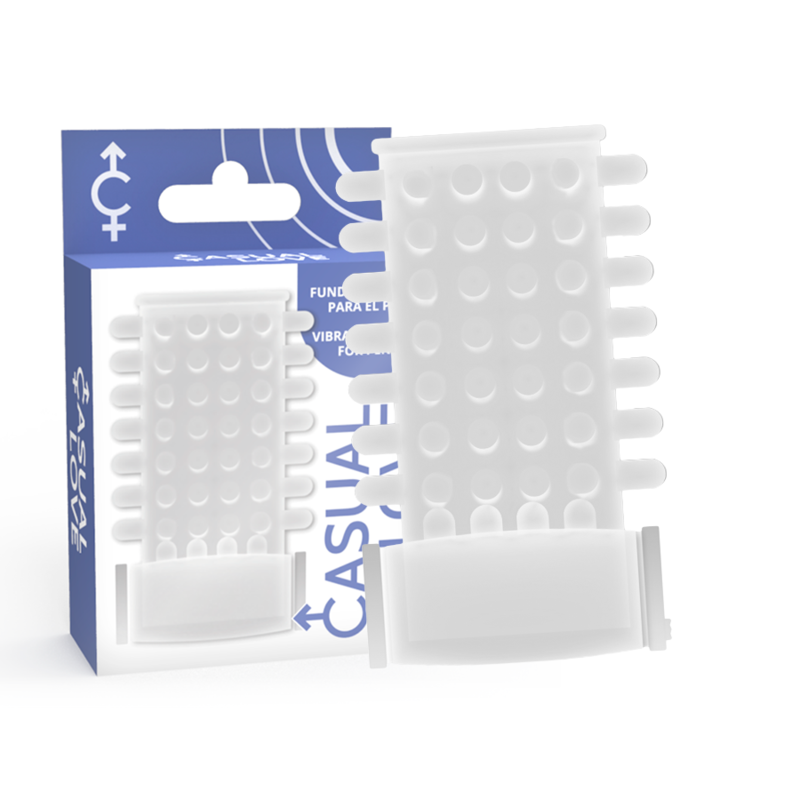 CASUAL LOVE - COUVERCLE DE PÉNIS TRANSPARENT ANNEAU CASUAL CASUAL LOVE