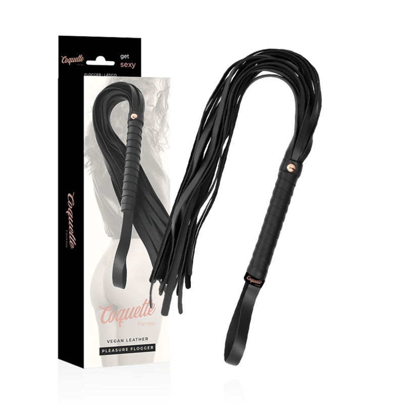 COQUETTE CHIC DESIRE - FOUET FANTAISIE EN CUIR VÉGAN - Sensualia