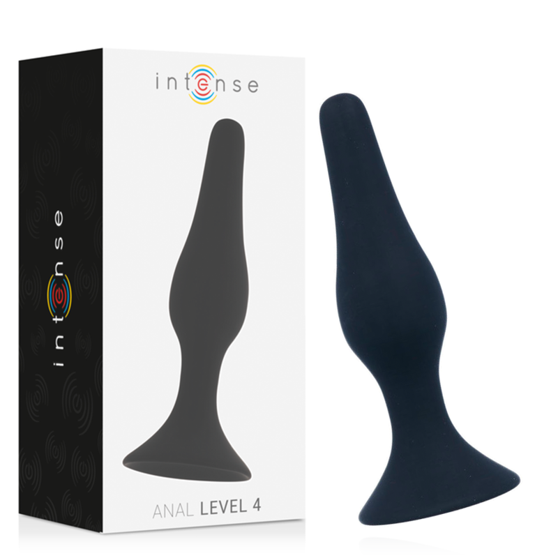 INTENSE - ANAL NIVEAU 4 15,5CM NOIR - Sensualia