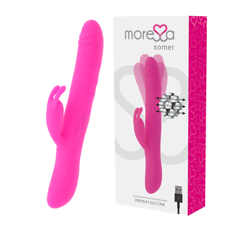 MORESSA - VIBRATEUR SOMER PREMIUM ROTATIONS MULTIPLES - Sensualia