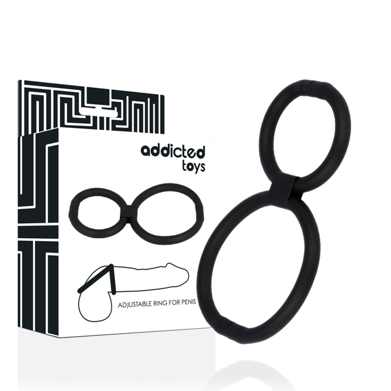 ADDICTED TOYS - ANNEAUX RÉGLABLES POUR PÉNIS - Sensualia