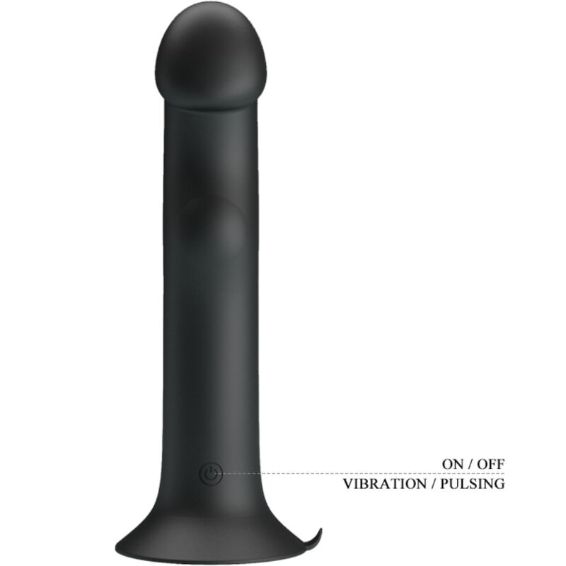 PRETTY LOVE - VIBRATEUR MURRAY ET VENTOUSE DE CLITORIS NOIR - Sensualia