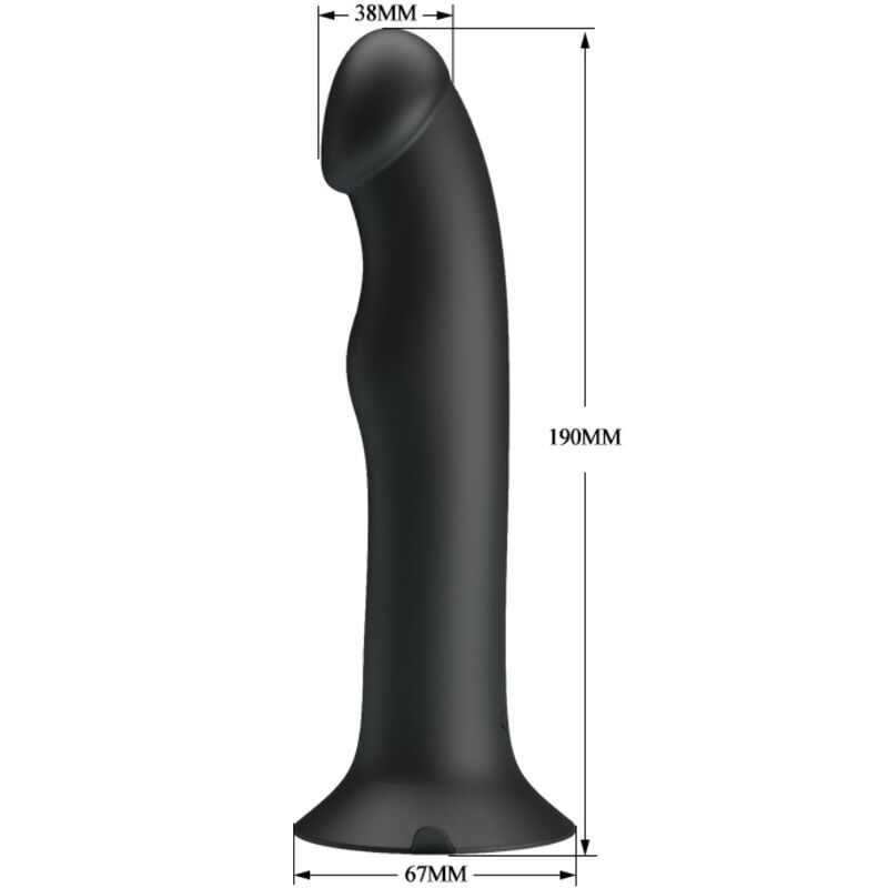 PRETTY LOVE - VIBRATEUR MURRAY ET VENTOUSE DE CLITORIS NOIR - Sensualia