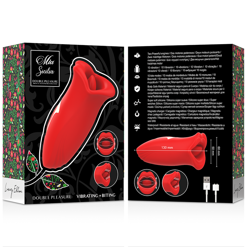 MIA - SICILIA DOUBLE PLAISIR VIBRANT + MORDANT - Sensualia