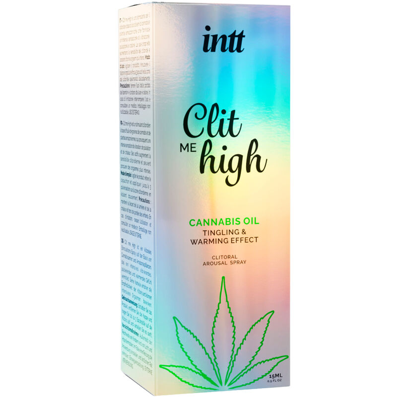 INTT RELEASES - CLIT ME HIGH HUILE DE CANNABIS 15 ML - Sensualia