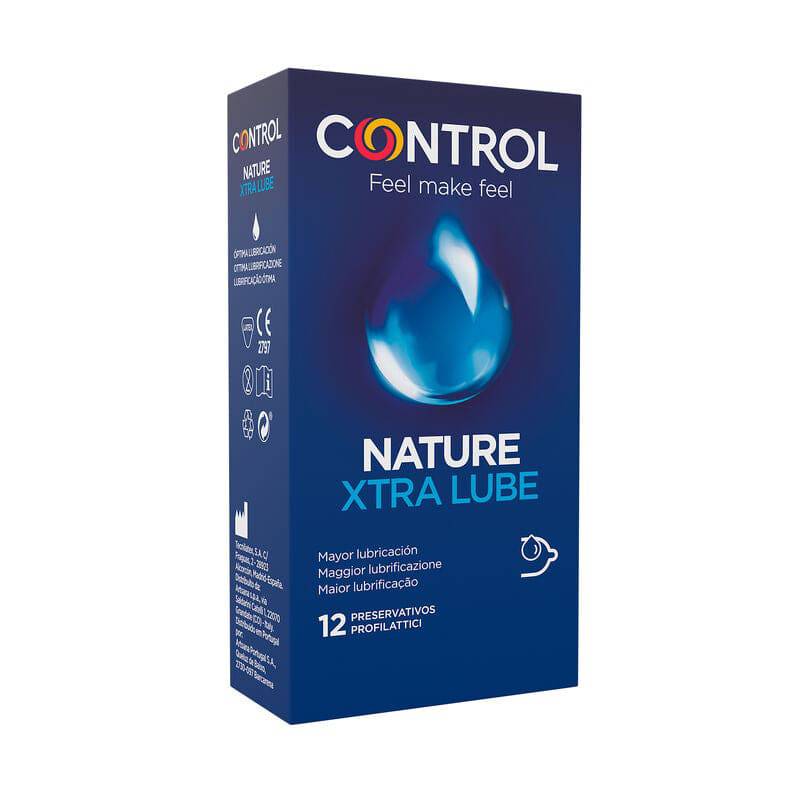 CONTROL - ADAPTA NATURE EXTRALUBE CONDOMS 12 UNITS - Sensualia