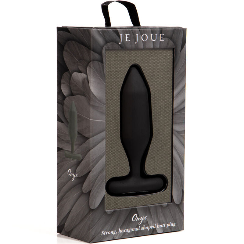 JE JOUE - VIBRATEUR PLUG ANAL ONYX NOIR - Sensualia