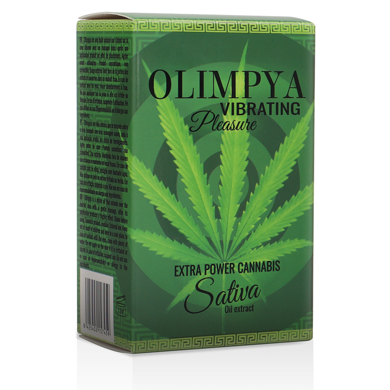 OLIMPYA - VIBRATING PLEASURE CANNABIS EXTRA SATIVA - Sensualia