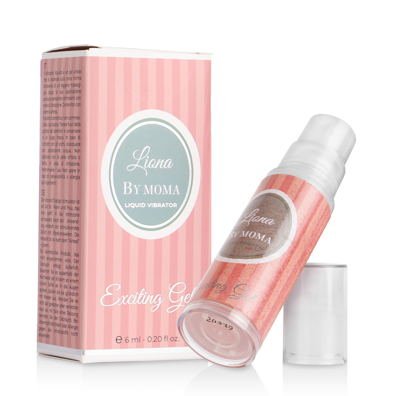 LIONA BY MOMA - VIBRATEUR LIQUIDE GEL EXCITANT 6 ML - Sensualia