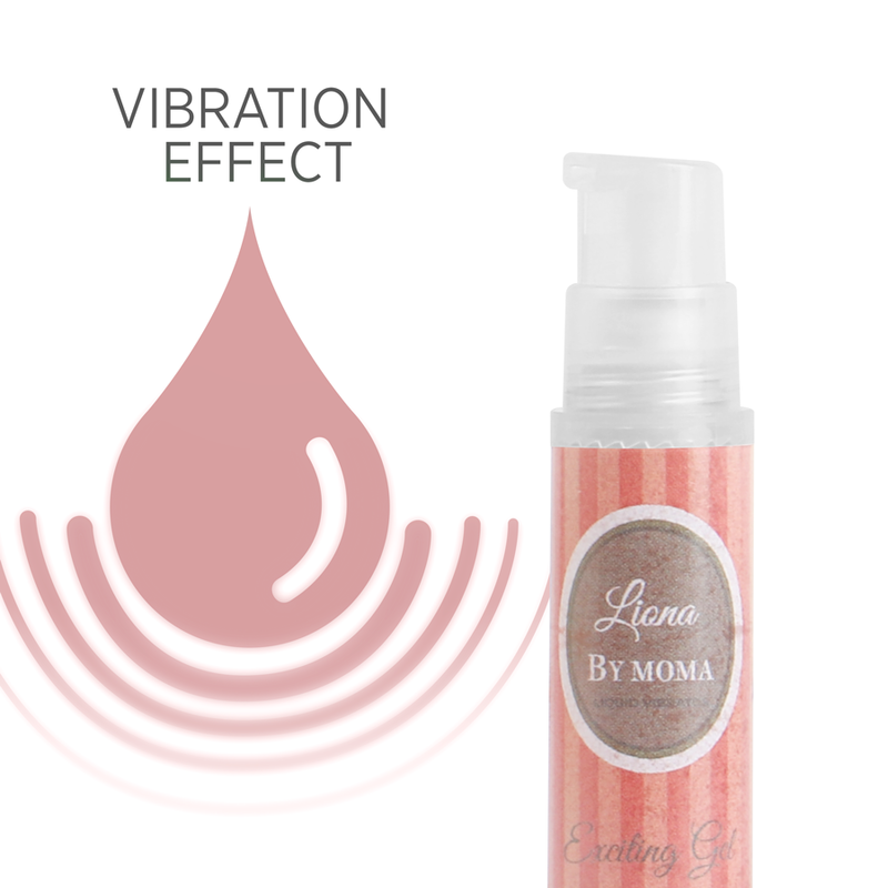 LIONA BY MOMA - VIBRATEUR LIQUIDE GEL EXCITANT 6 ML - Sensualia