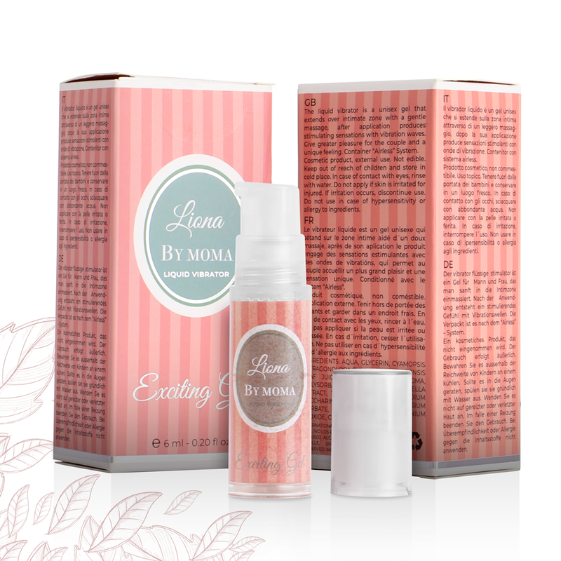 LIONA BY MOMA - VIBRATEUR LIQUIDE GEL EXCITANT 6 ML - Sensualia