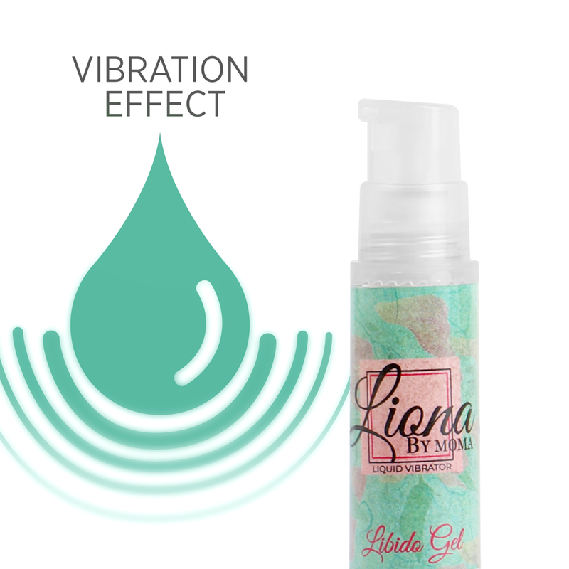 LIONA BY MOMA - VIBRATEUR LIQUIDE LIBIDO GEL 6 ML - Sensualia