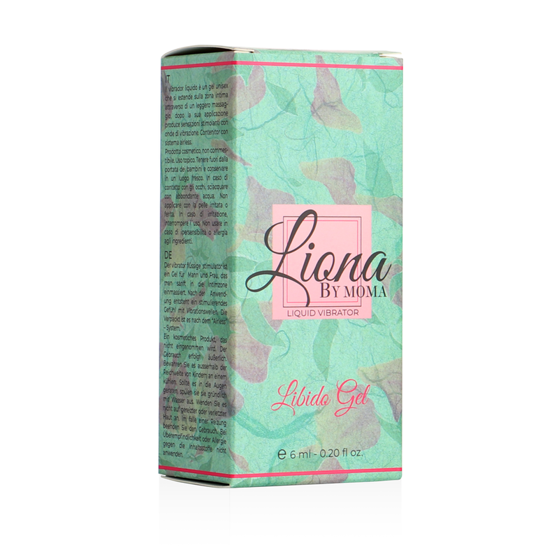 LIONA BY MOMA - VIBRATEUR LIQUIDE LIBIDO GEL 6 ML - Sensualia