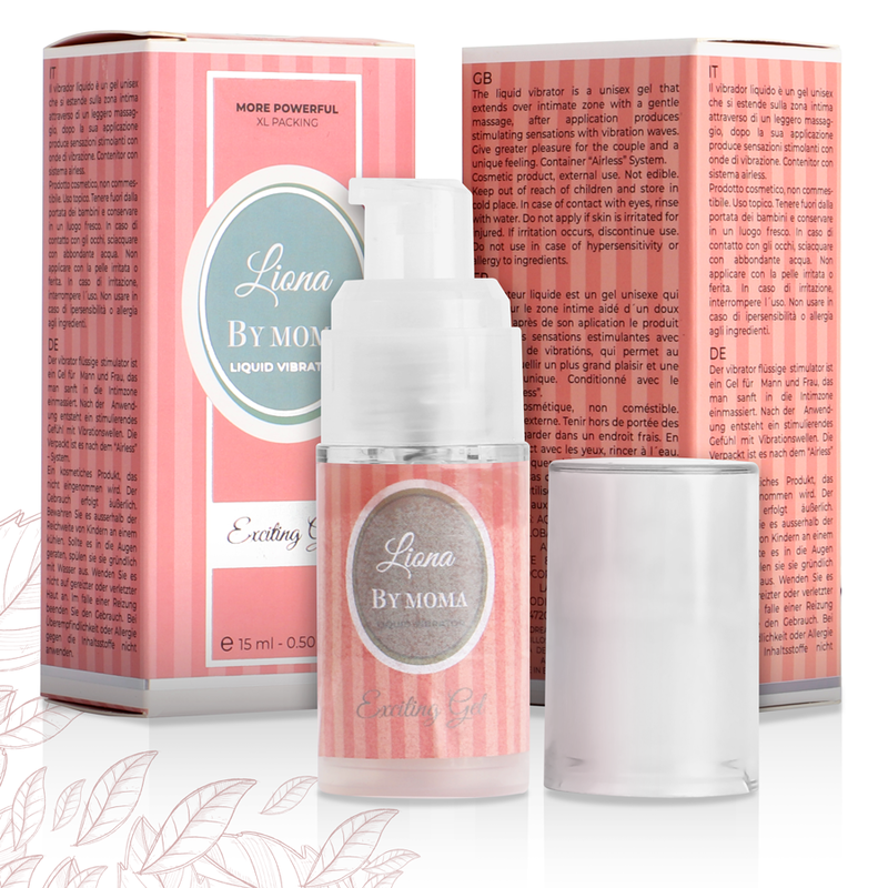 LIONA BY MOMA - VIBRATEUR LIQUIDE GEL EXCITANT15 ML - Sensualia