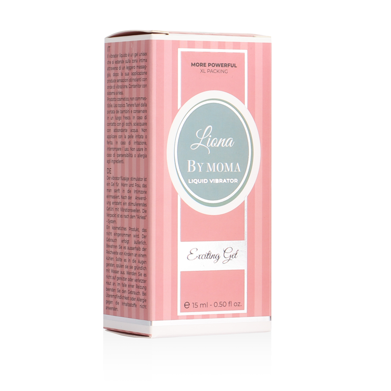 LIONA BY MOMA - VIBRATEUR LIQUIDE GEL EXCITANT15 ML - Sensualia