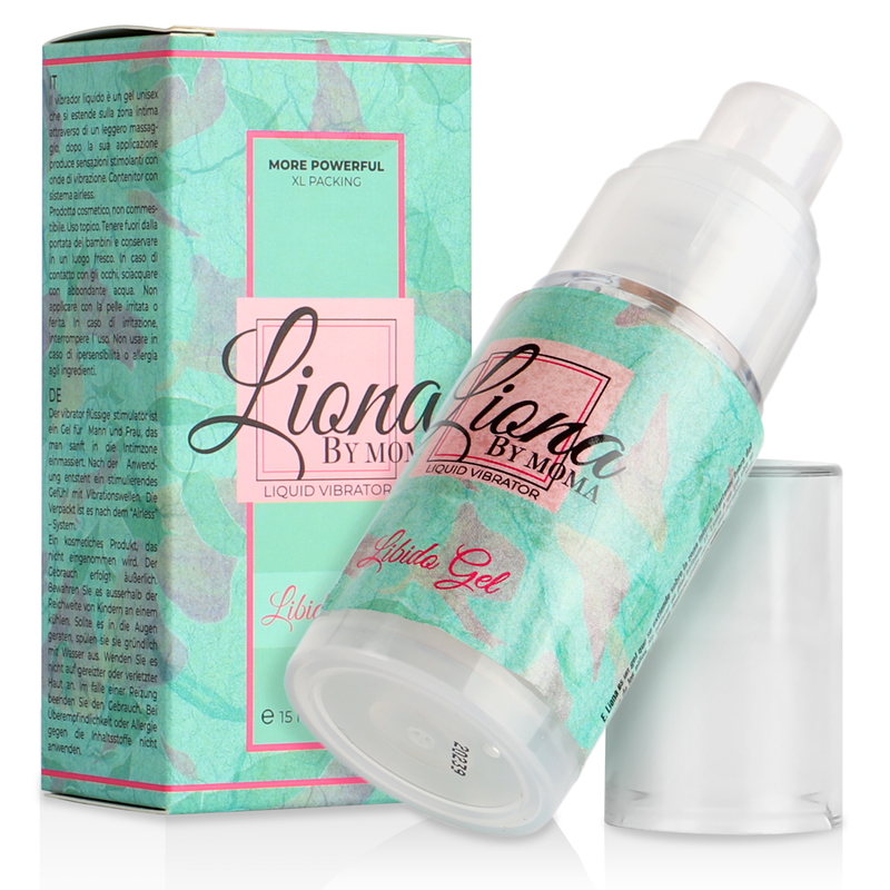 LIONA BY MOMA - VIBRATEUR LIQUIDE LIBIDO GEL 15 ML - Sensualia