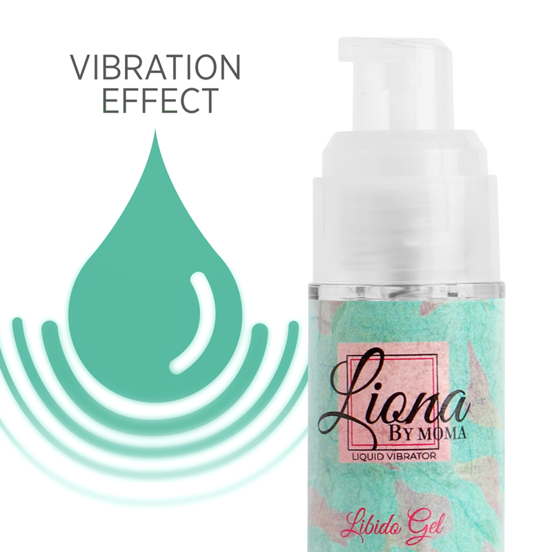 LIONA BY MOMA - VIBRATEUR LIQUIDE LIBIDO GEL 15 ML - Sensualia