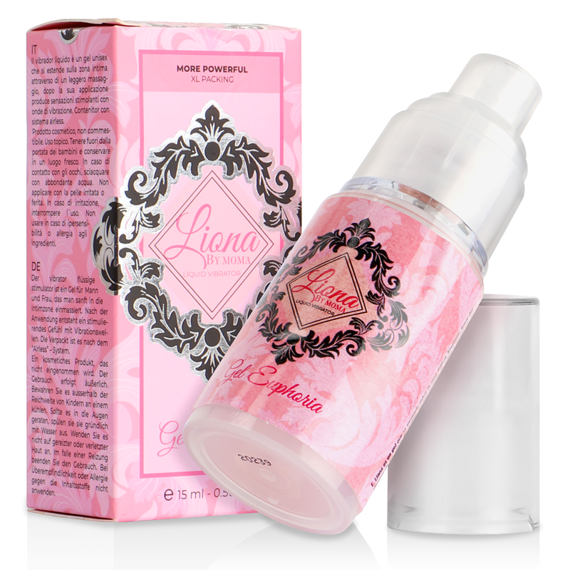 LIONA BY MOMA - VIBRATEUR LIQUIDE EUPHORIA GEL 15 ML - Sensualia