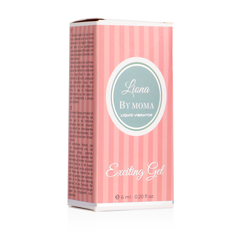 LIONA BY MOMA - VIBRATEUR LIQUIDE GEL EXCITANT 6 ML - Sensualia