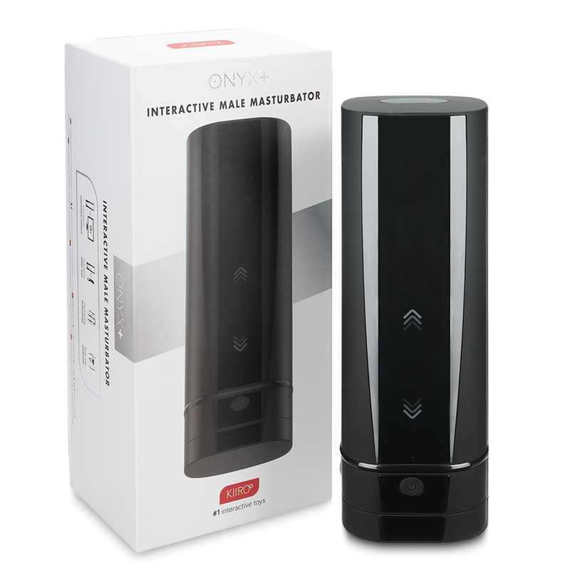 KIIROO - MASTURBATEUR TÉLÉDILDONIQUE ONYX+ AVEC TEXTURE DE PEAU - Sensualia