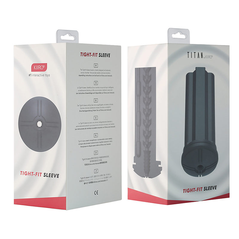 KIIROO - COUVERTURE DE MASTURBATEUR ANAL TITAN AJUSTEMENT MAXIMUM KIIROO