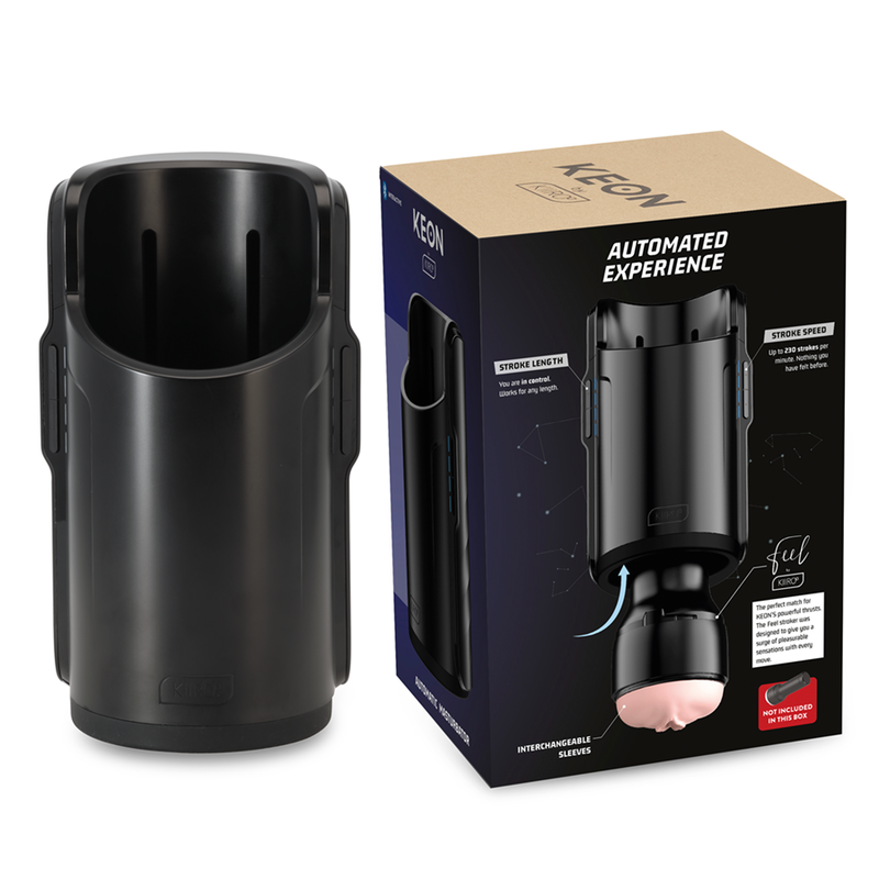 KIIROO - MASTURBATEUR INTERACTIF KEON FEEL STROKER NON INCLUS - Sensualia