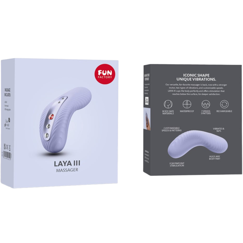 FUN FACTORY - LAYA III VIBRADOR LAY-ON CLITORIS RECARGABLE VERDE - Sensualia