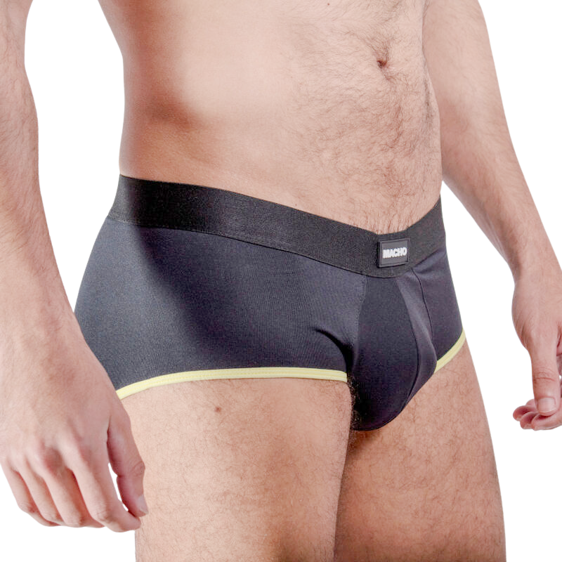 MACHO - MS24A SLIP JAUNE FONCÉ S - Sensualia