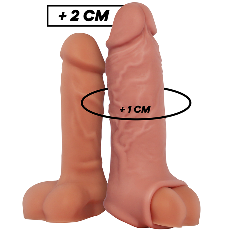 VIRILXL - EXTENSION NATURELLE DU PÉNIS EN SILICONE LIQUIDE V9 - Sensualia