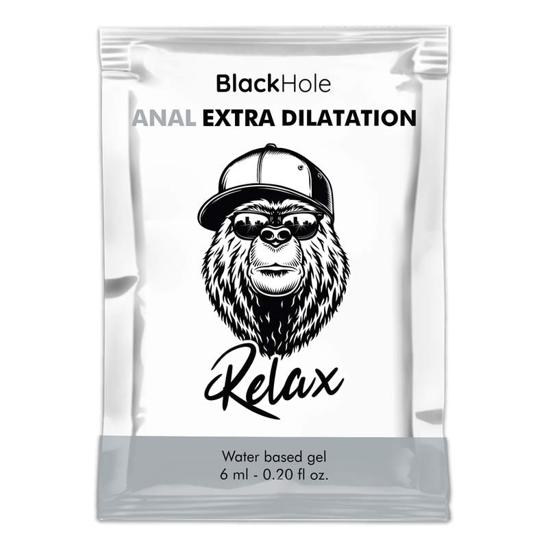 BLACK HOLE - GEL A BASE D''EAU DILATION ANAL 6 ML - Sensualia