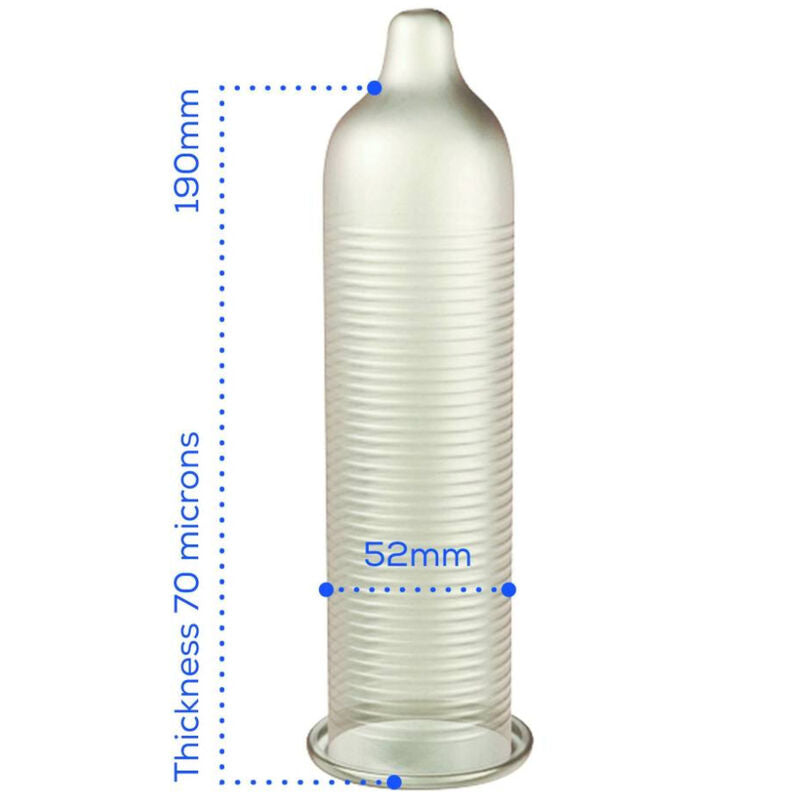 PASANTE - PRÉSERVATIFS EFFET CHAUFFANT SAC 144 UNITÉS - Sensualia
