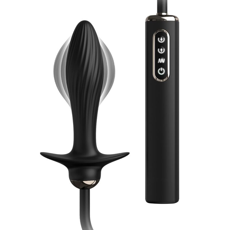 ANAL FANTASY ELITE COLLECTION - PLUG GONFLABLE ET VIBRATEUR AUTO-THROB - Sensualia