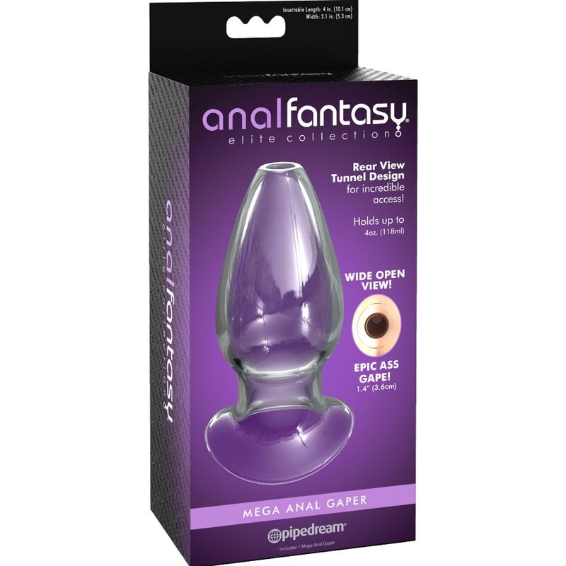 ANAL FANTASY ELITE COLLECTION - DILATATEUR EN CRISTAL ANAL GAPER TAILLE L - Sensualia
