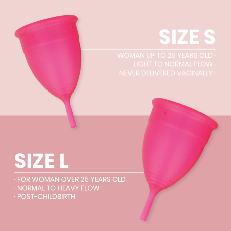 INTIMICHIC - COUPE MENSTRUELLE EN SILICONE MÉDICALE - TAILLE L - Sensualia