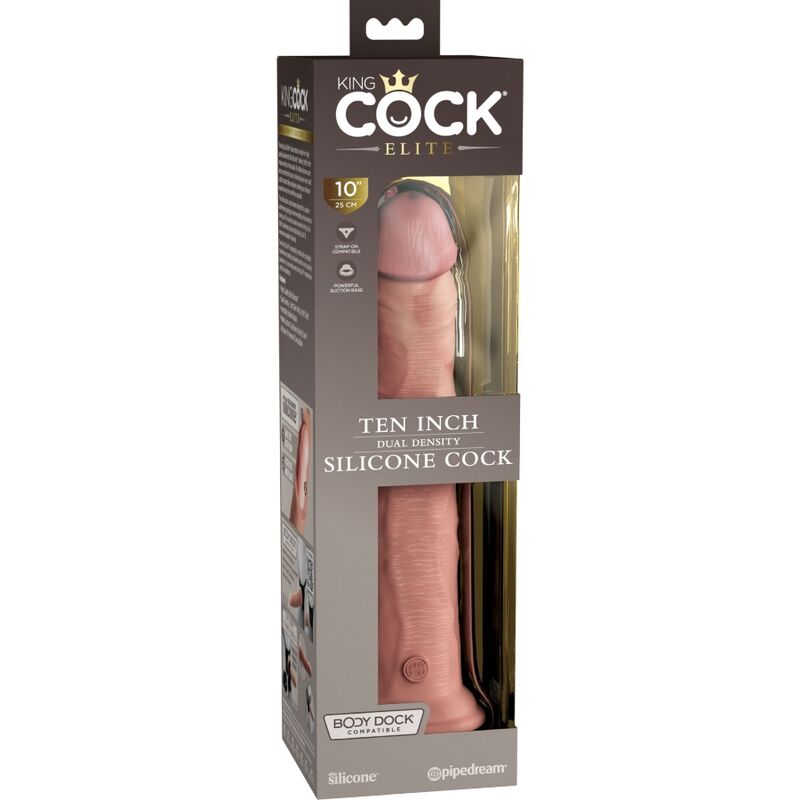 KING COCK - ELITE GODE RÉALISTE EN SILICONE 25.4 CM - Sensualia