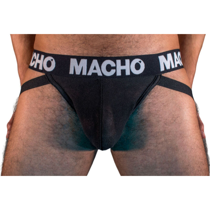 MACHO - MX25NN JOCK NEGRO S - Sensualia