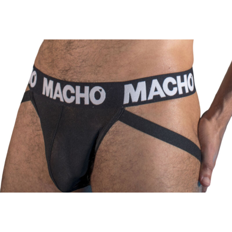 MACHO - MX25NN JOCK NEGRO S - Sensualia