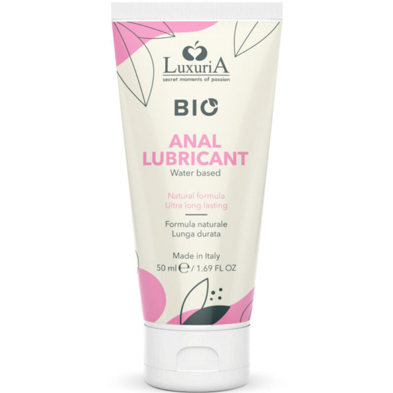 INTIMATELINE - LUXURIA LUBRIFIANT BIO ANAL BASE D'EAU 50 ML - Sensualia