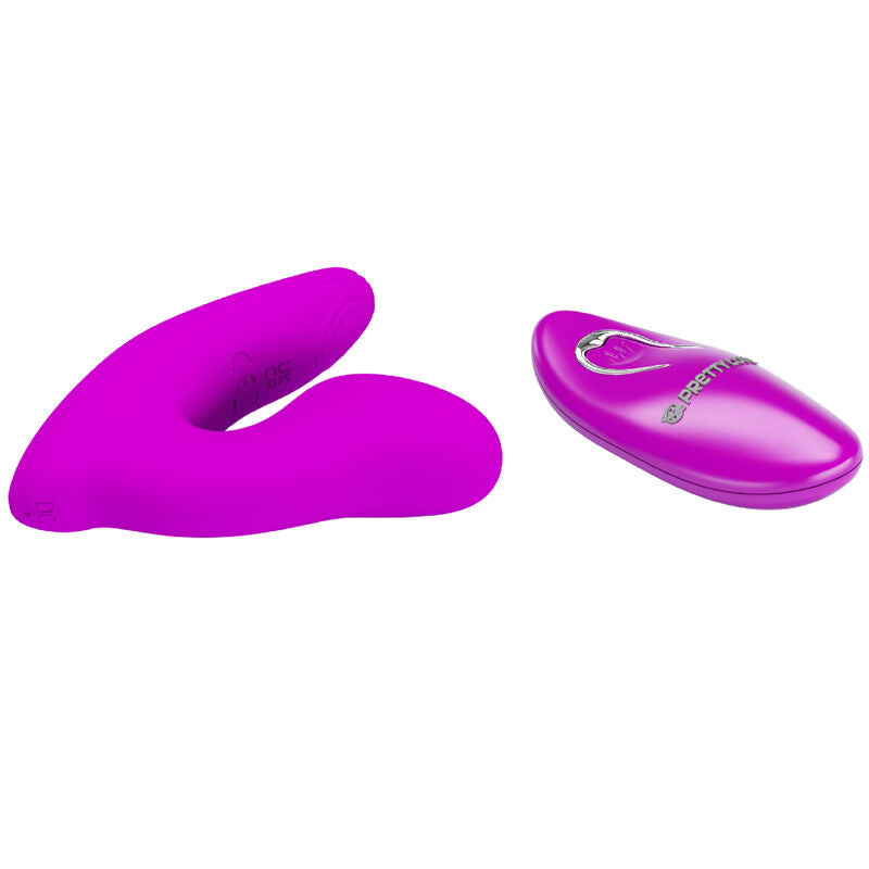 PRETTY LOVE - MASSEUR DE CLITORIS MELVIN AVEC TÉLÉCOMMANDE - Sensualia