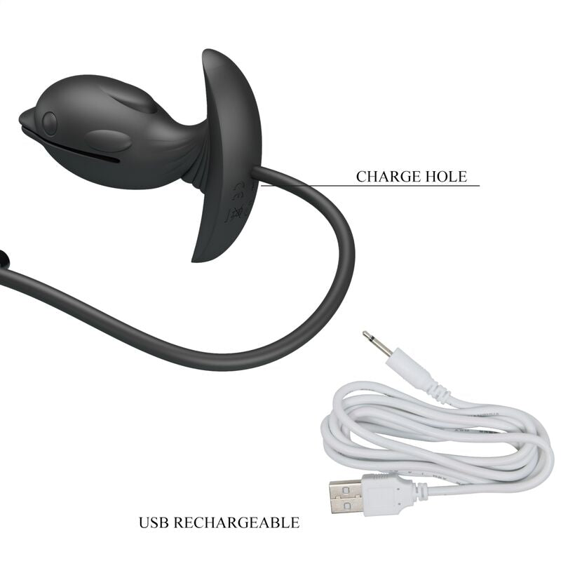 PRETTY LOVE - PLUG ANAL DELFIN GONFLABLE & RECHARGEABLE - Sensualia