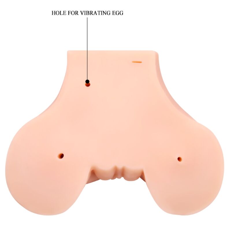 CRAZY BULL - VAGIN ET ANUS AVEC MAILLE RÉALISTE AVEC VIBRATION - Sensualia